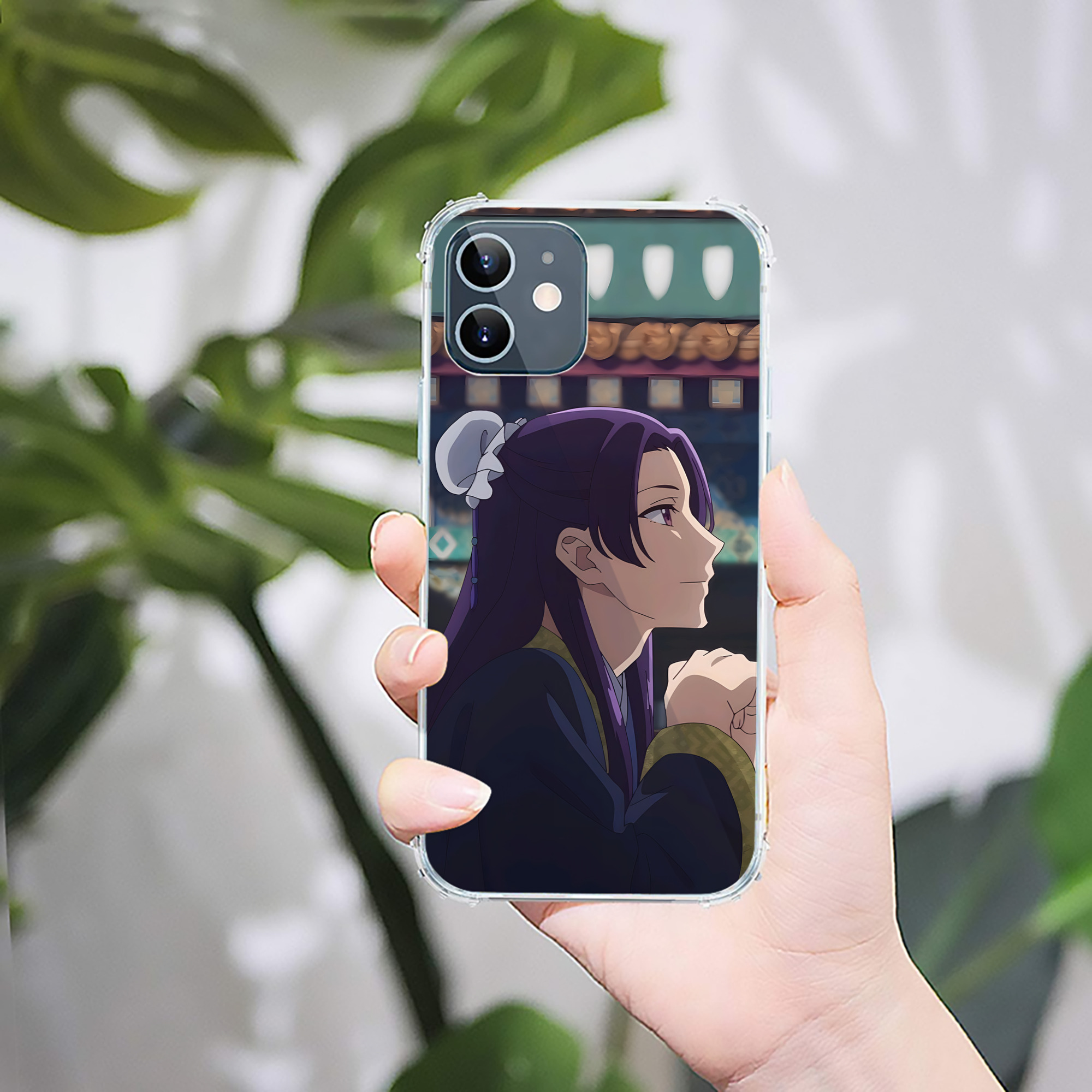 （画像用） 薬屋のひとりごと The Apothecary Diaries 【iPhone 12シリーズ対応】透明スマホケース（クリアソフトケース）